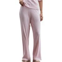 Nina Von C. Homewearhose Modische Damen Freizeithose (1-tlg) weiche gerippte Qualität