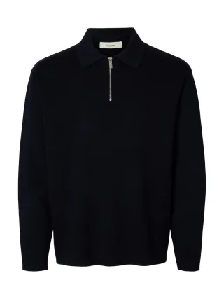 Selected - Polo - Slhteller blau - Gr. - M