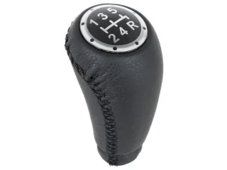 Schaltknauf Knauf 5-Gang Schwarz / Naht Schwarz für Fiat Punto II 188 ab 1999-