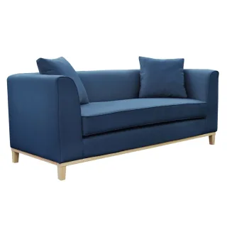 Polstersofa Sofa 2-Sitzer ALBA Massivholz Buche