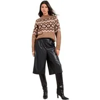 Friends Like These Norwegerpullover Friends Like These Pullover mit Fairisle-Muster (1-tlg)