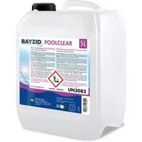 Höfer Chemie GmbH Poolpflege 5 L BAYZID® Poolclear - Trübungsbeseitigung für Pool-Filter, Schnelle Klärung von trübem Poolwasser