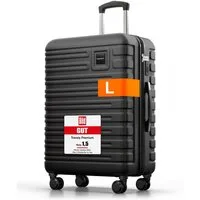 Travely Koffer Polycarbonat Koffer L 67cm - Reisekoffer, Hartschalenkoffer, Trolley, 4 Rollen, Designed in Germany, austauschbare Griffe und Rollen