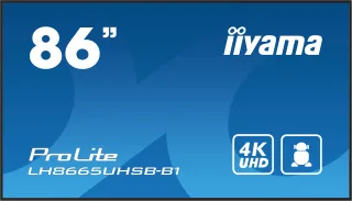 Iiyama ProLite LH8665UHSB-B1 | lh8665uhsb-b1 | 218 cm (86") Diagonalklasse LCD-Display mit LED-Hintergrundbeleuchtun