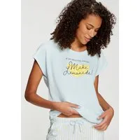 Vivance Dreams by Lascana Pyjamaoberteil mit Frontprint