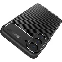 AVANA Handyhülle für Samsung Galaxy S25 / Plus / Ultra Hülle Silikon Schutzhülle, Slim Case, Cover, Bumper, Carbon Optik