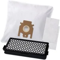 PRIMEBAG HEPA-Filter + 10 Staubsaugerbeutel passend für MIELE Complete C3 Eco