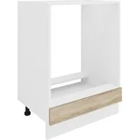VCM Herdumbauschrank Esilo Ofen 82x60x46cm (1-St) Herdumbauschrank, verstellbare Füße