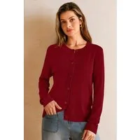 Arach&Cloz Strickjacke Damen Cardigan-Pullover Lässige Strickjacken Business-Casual-Outfit-Oberteil