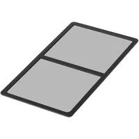 Staubfilter SST-FF145B schwarz, für 2x 140mm-Lüfter