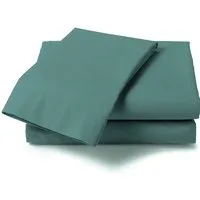 Heckett and Lane Bettlaken Elementi, Mako-Satin, Gummizug: ohne, (1 Stück), Laken aus 100% Baumwolle, hochwertiges Mako-Satin, Betttuch ab 90x200