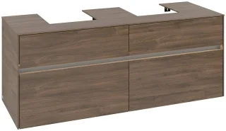 Villeroy & Boch Waschtischunterschrank Collaro C103B0 1400x548x500mm mit Beleuchtung Arizona Oak C103B0VH
