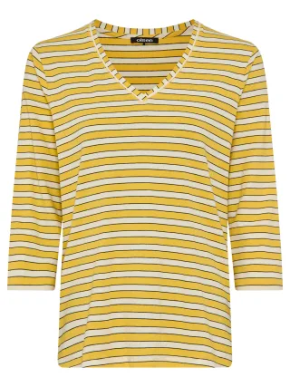 Olsen - T-Shirt Long Sleeves golden yellow - Gr. - 46