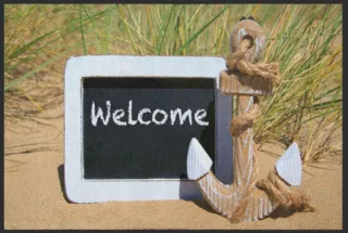 Fussmatte Welcome Anker 4770 | Größe: 60 cm x 45 cm