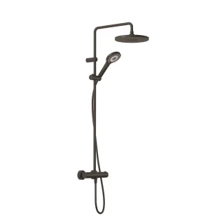 KLUDI-DIVE Dive X 3S Thermostat Dual Shower System mattschwarz 6906739-00