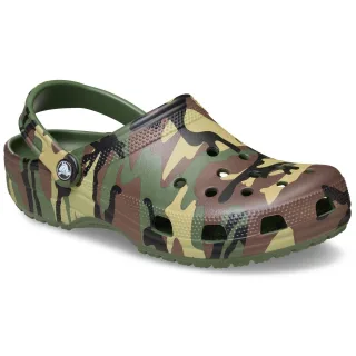 Crocs Classic Camouflage Eva Herren Army Grün Clogs