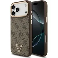 Guess Handyhülle GUESS Case für iPhone 17 Pro Max Strass Triangle Logo Handyhülle Cover