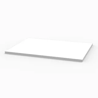 Sanipa Arbeitsplatte 2morrow AP03243, Weiss-Soft, H:16, B:703, T:520 mm AP03243