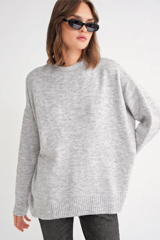 Übergröße Strickpullover