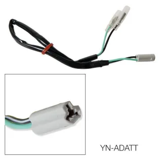 1 Paar Barracuda Adapterkabel für Barracuda Blinker z. B. SQ-LED B-LUX für viele Yamaha Modelle