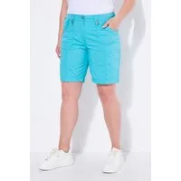 Ulla Popken Funktionshose Cargo-Bermuda Komfortbund 4-Pocket-Schnitt