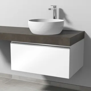 Sanipa Waschtischunterbau mit Auszug 2morrow (L2322) 340x700x520 Weiß-Glanz, L232278 L232278