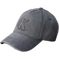 Calvin Klein Baseball Cap SEASONAL LOGO DENIM CAP Regular fit und größenverstellbar
