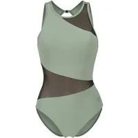 Arena Badeanzug Arena Damen Badeanzug Mesh Angle Swimsuit Vent B 010191