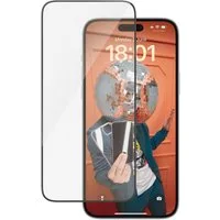 PanzerGlass Displayschutzglas Ultra-Wide Fit Screen Protector für iPhone 15 Plus für Apple iPhone 15 Plus, Displayschutzfolie, Schutzfolie, Bildschirmschutz, kratz- & stoßfest