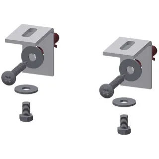 KWC Aquarotter Abzugssicherungs-Set, VARIUS, Aluminium, weiß, 2030051369, 2030051369 2030051369