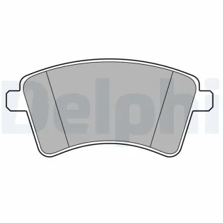 Delphi Bremsbel?ge vorne Mercedes Citan
