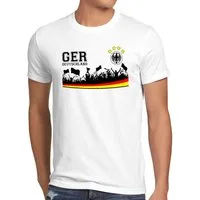 style3 T-Shirt Deutschland Fan WM 2026 Fussball Fans national-flagge EM