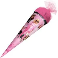 Roth Schultüte Roth Schultüte Barbie rund Tüllverschluss 50cm