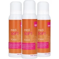 medi GmbH & Co. KG Cremeschaum Medi Soft Cremeschaum 125ml Ergänzung zur Kompressionstherapie 3er Set, 3-tlg.