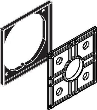 Hansgrohe Halteelement RainSelect Porter 93314000
