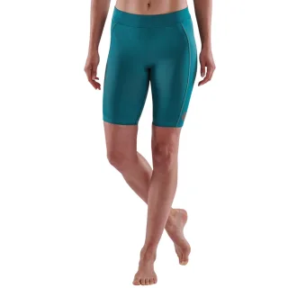 Skins - "Series-3" Kompressions-Shorts für Damen (Blaugrün)