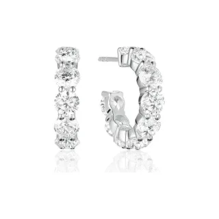 Sif Jakobs Jewellery Creolen SJ-E42115-CZ-SS