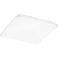 FISCHER & HONSEL LED Deckenleuchte ALDO, 53 x 53 cm, 1-flammig, Weiß, Acrylglas, Dimmfunktion