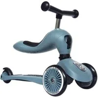 Scoot and Ride Kinderfahrzeug Lauflernhilfe Highwaykick 1, Lauflernhilfe und Kickboard, Höhenverstellung für Sitz resp. Lenker