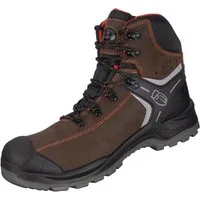 Leibwächter S3 Sicherheitsschuh Parma hoch Arbeitsschuhe Sicherheitsstiefel Fiberglas-Zehenschutzkappe, durchtrittshemmende Sohle