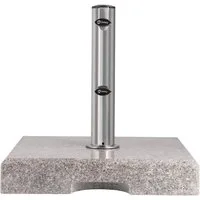 Sekey Betonschirmständer 25/29 kg Sonnenschirmständer Granit, Rechteckig, für Balkon, für Stöcke bis Ø 48 mm