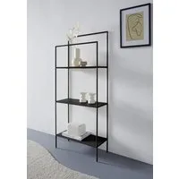 LeGer Home by Lena Gercke Mehrzweckregal Alimo, minimalistisches Design, Metallgestell, 4 Ablageflächen, Breite 61 cm