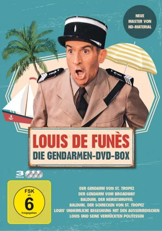 Louis de Funès - Die Gendarmen-DVD-Box  3 Stück (1er Pack)