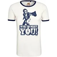 LOGOSHIRT T-Shirt Dirty Harry – Nice To Meet You mit coolem Print