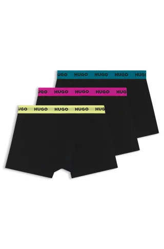 HUGO RED Menswear - TRUNK TRIPLET PACK Black - Gr. - S