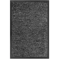 Kubus Fußmatte Griptex Schmutzfangmatte hochabsorbierend für den Eingangsbereich, Langlebige Fußmatte mit rutschfestem TPE-Rücken