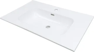 Neuesbad Serie 100 Waschbecken Einbau Weiß 810X462MM NB1DECTU6U8W1