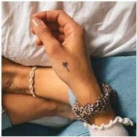 Inkster Schmuck-Tattoo Hochwertige 2 Wochen Tattoos, Vegane & EU-Kosmetikzertifizierte Farbe