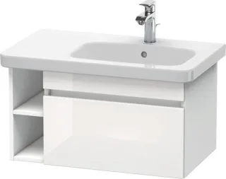 Duravit DuraStyle Waschtischunterbau wandhängend Weiß Hochglanz & Matt 730x448x398 mm - DS639302218 DS639302218