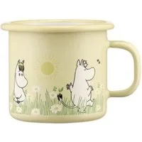 Muurla Kinderbecher Tasse Mumins Moomin Meadow Gelb (250 ml)